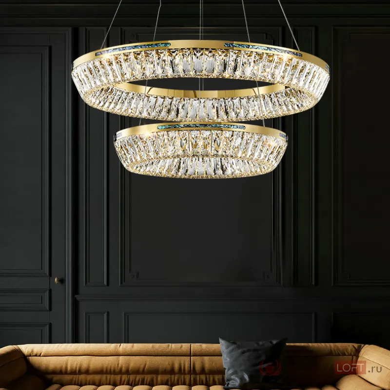 Подвесная люстра GERTRUDA LUX D40+60 от ImperiumLoft