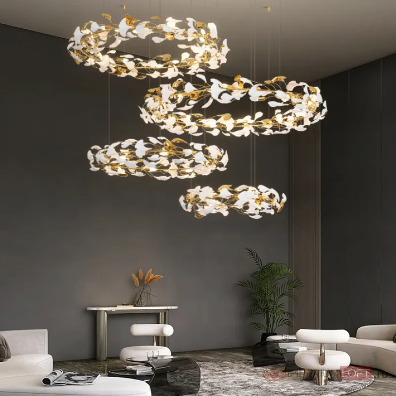 Подвесная люстра JULIETTA COMBO D60+80+100+120+140 от ImperiumLoft
