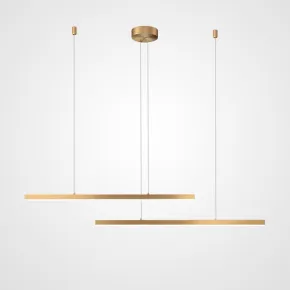 Подвесной светильник HELKEN DUO L95+135 Brass