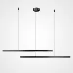 Подвесной светильник HELKEN DUO L115+155 Black от ImperiumLoft