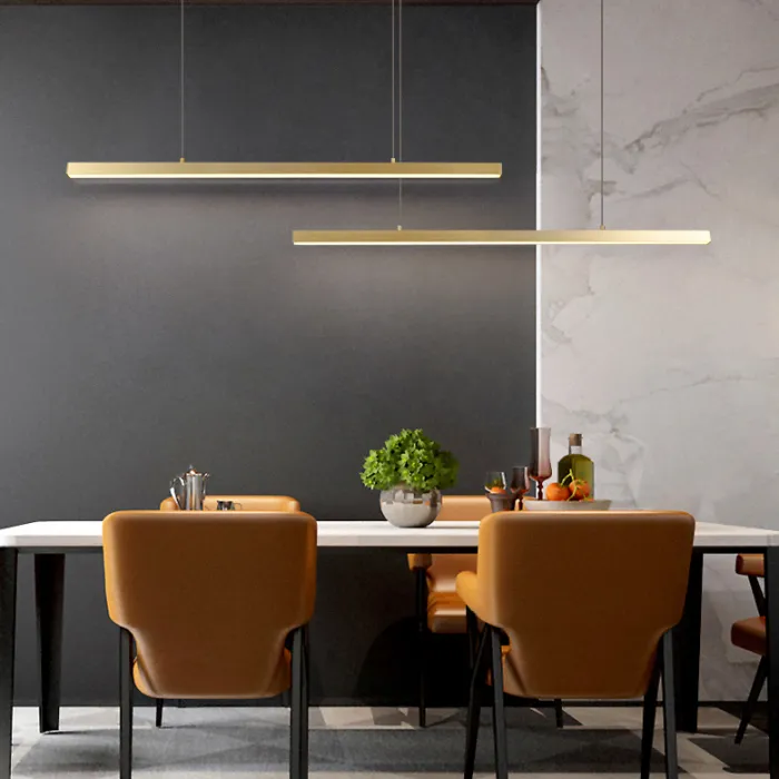Подвесной светильник HELKEN DUO L95+135 Brass от ImperiumLoft