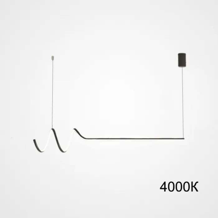 Подвесной светильник DAMARIS L90 Black 4000К от ImperiumLoft