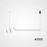 Подвесной светильник DAMARIS L120 Black 4000К от ImperiumLoft