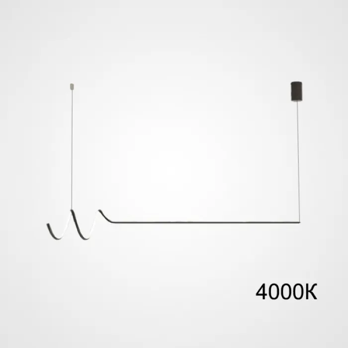 Подвесной светильник DAMARIS L120 Black 4000К от ImperiumLoft