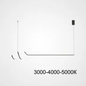 Подвесной светильник DAMARIS L120 Black Трехцветный свет Подвесной светильник DAMARIS L120 Black Трехцветный свет