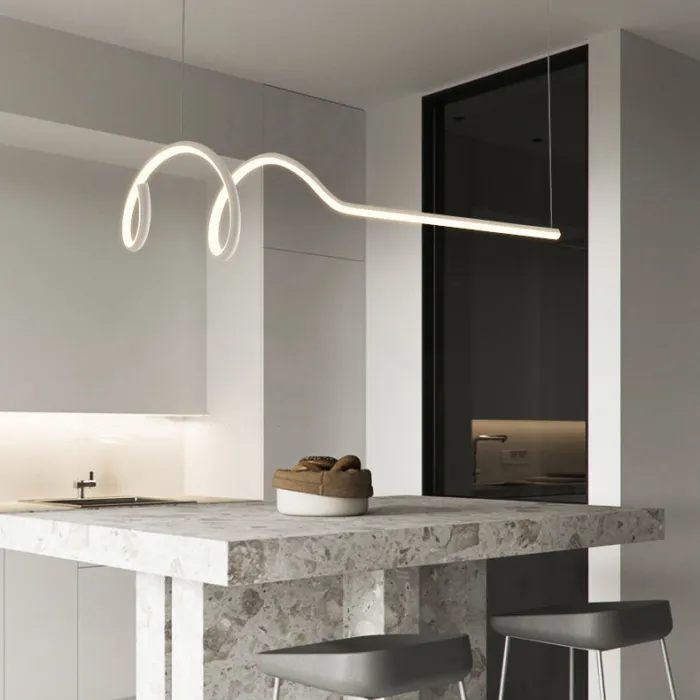 Подвесной светильник DAMARIS L90 Black Трехцветный свет от ImperiumLoft
