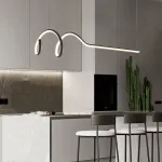 Подвесной светильник DAMARIS L90 Black Трехцветный свет от ImperiumLoft
