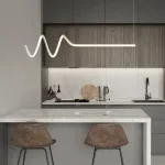 Подвесной светильник DAMARIS L90 Black Трехцветный свет от ImperiumLoft