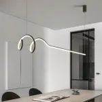 Подвесной светильник DAMARIS L90 Black Трехцветный свет от ImperiumLoft