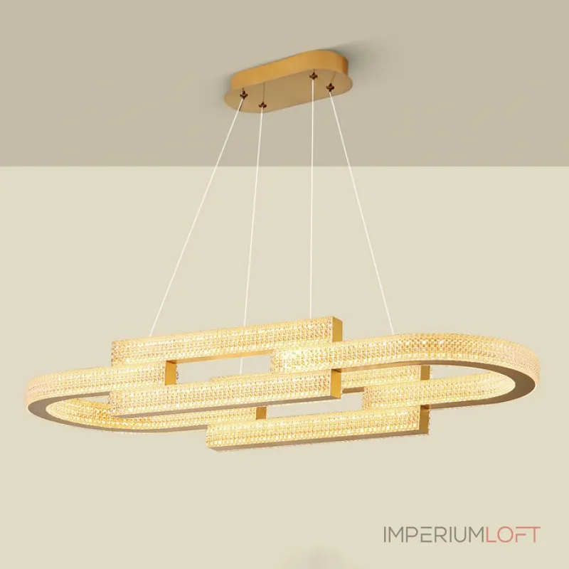 Подвесная люстра LOUELLA B L90 Brass 3000К
