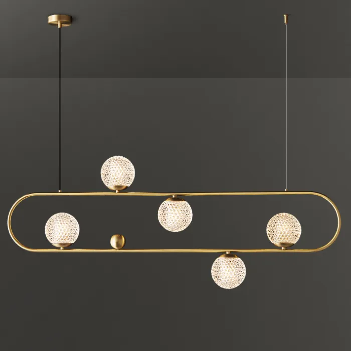 Подвесной светильник HOOP LONG LUX от ImperiumLoft