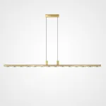 Подвесной светильник CARIA LONG L140,5 Brass от ImperiumLoft