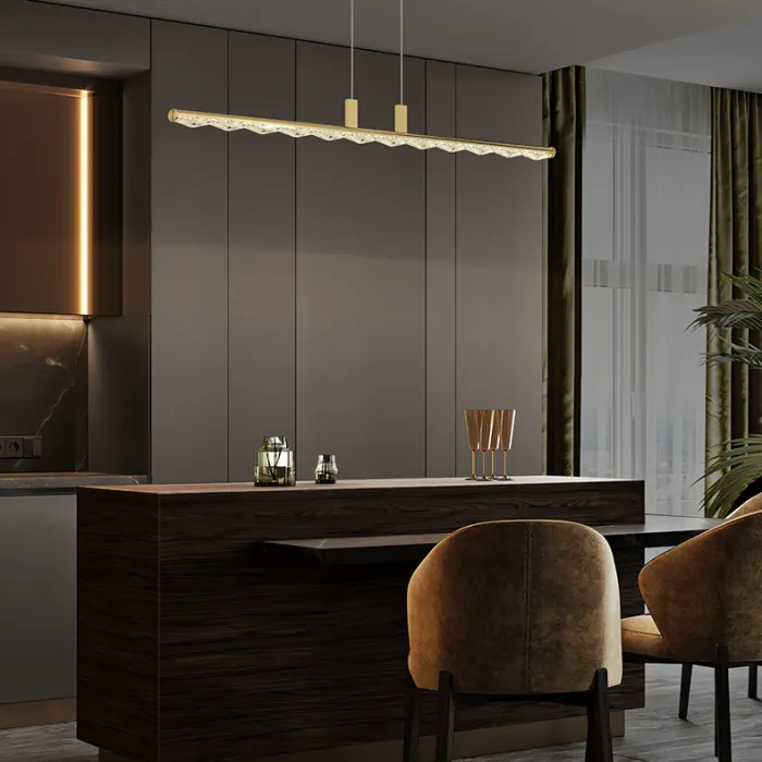 Подвесной светильник CARIA LONG L100,5 Brass от ImperiumLoft