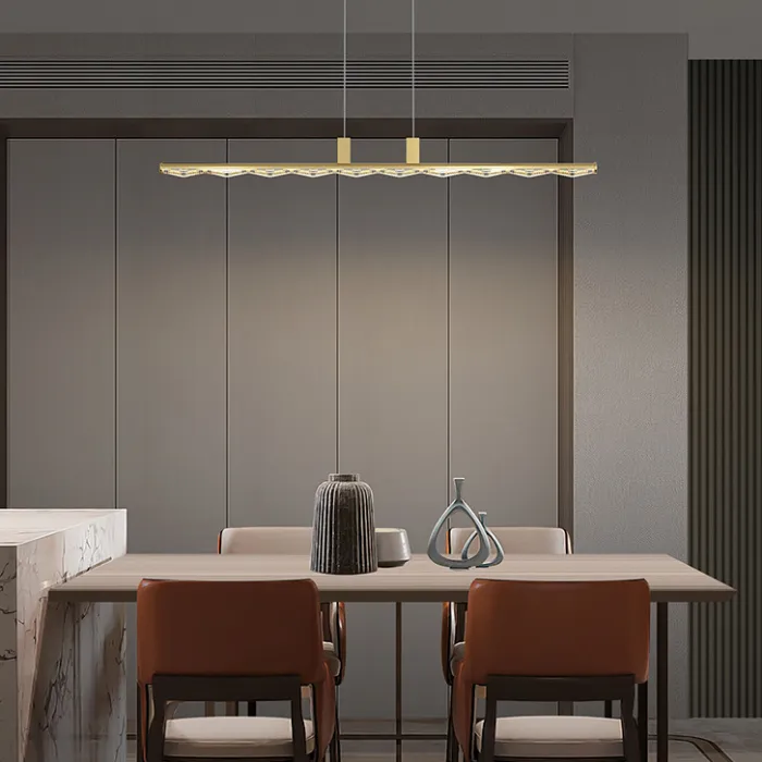 Подвесной светильник CARIA LONG L100,5 Brass от ImperiumLoft