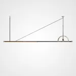 Подвесной светильник ZODIAC L120 Brass от ImperiumLoft