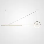 Подвесной светильник ZODIAC L150 Black от ImperiumLoft