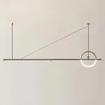 Подвесной светильник ZODIAC L150 Black от ImperiumLoft