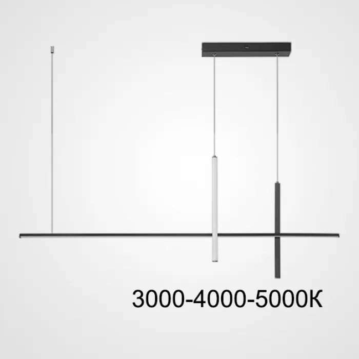 Подвесной светильник SQUIRREL L120 Black Трехцветный свет от ImperiumLoft