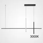 Подвесной светильник SQUIRREL L150 Black 3000К от ImperiumLoft