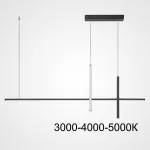 Подвесной светильник SQUIRREL L150 Black Трехцветный свет от ImperiumLoft