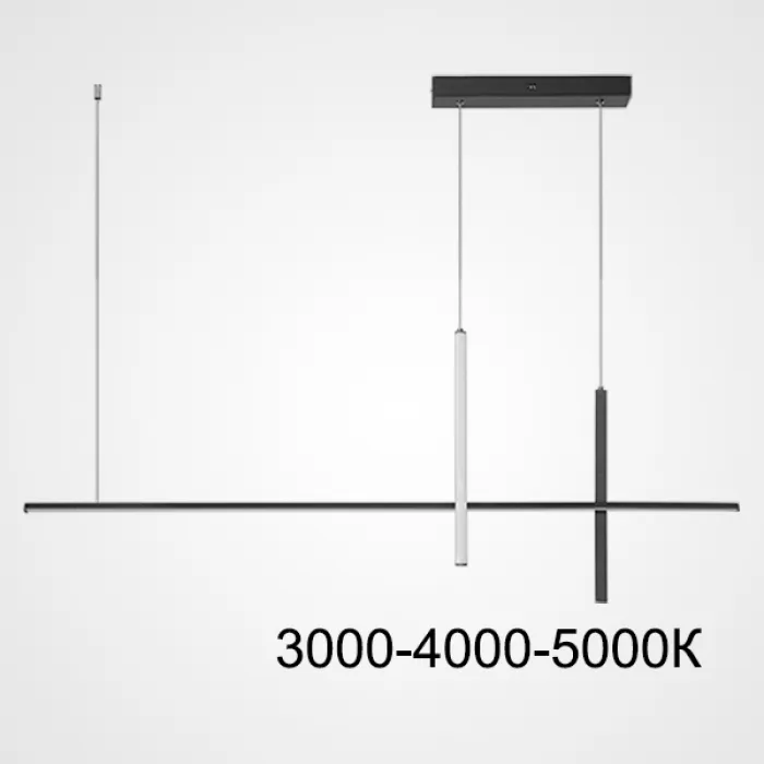 Подвесной светильник SQUIRREL L150 Black Трехцветный свет от ImperiumLoft