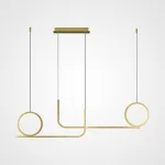 Подвесной светильник SIGRID L120 Brass от ImperiumLoft