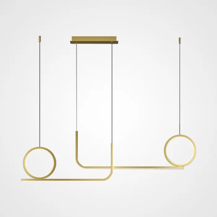 Подвесной светильник SIGRID L120 Brass от ImperiumLoft