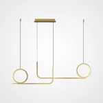 Подвесной светильник SIGRID L90 Brass от ImperiumLoft
