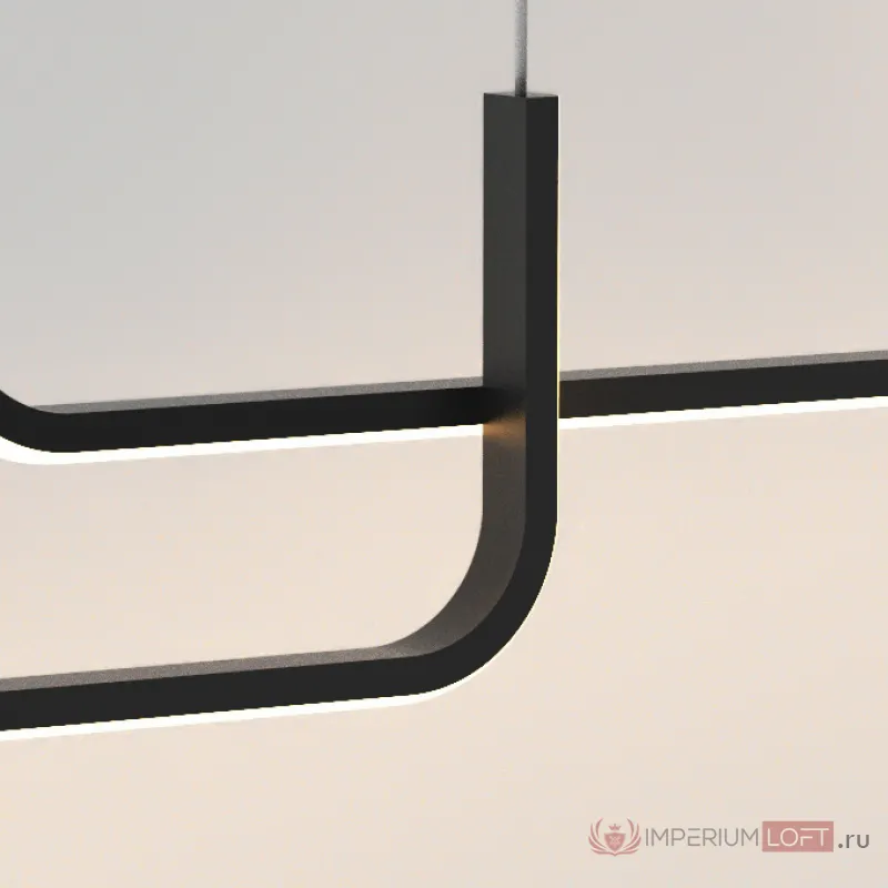 Подвесной светильник SIGRID L120 Black от ImperiumLoft