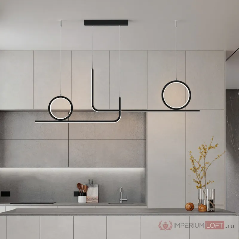 Подвесной светильник SIGRID L120 Black от ImperiumLoft