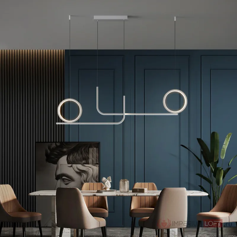 Подвесной светильник SIGRID L120 Black от ImperiumLoft