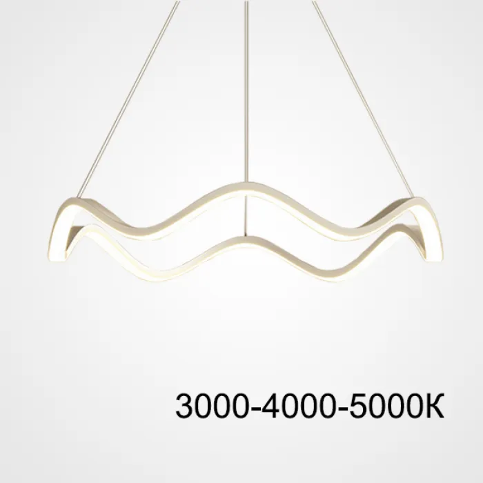 Подвесная люстра DOLORES L50 White Трехцветный свет от ImperiumLoft