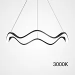 Подвесная люстра DOLORES L50 Black 3000К от ImperiumLoft