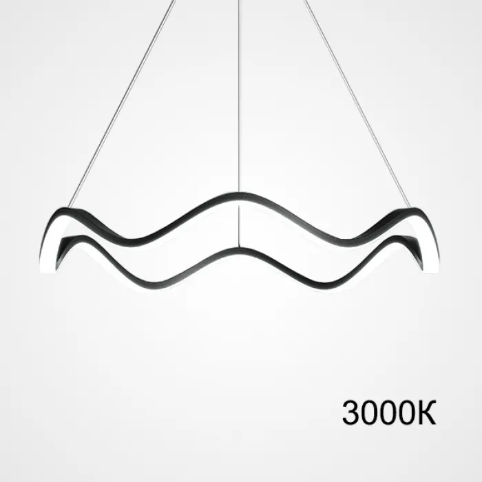Подвесная люстра DOLORES L50 Black 3000К от ImperiumLoft