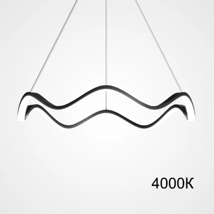 Подвесная люстра DOLORES L50 Black 4000К от ImperiumLoft