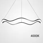 Подвесная люстра DOLORES L80 Black 4000К от ImperiumLoft
