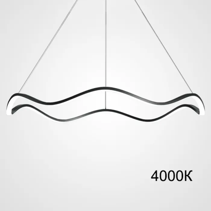 Подвесная люстра DOLORES L80 Black 4000К от ImperiumLoft
