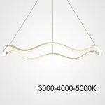 Подвесная люстра DOLORES L80 White Трехцветный свет от ImperiumLoft