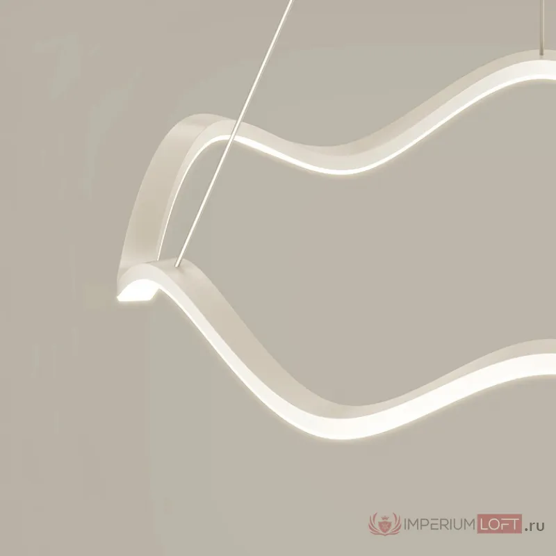 Подвесная люстра DOLORES L50 White Трехцветный свет от ImperiumLoft