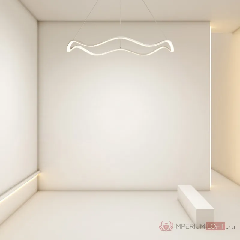 Подвесная люстра DOLORES L50 White Трехцветный свет от ImperiumLoft