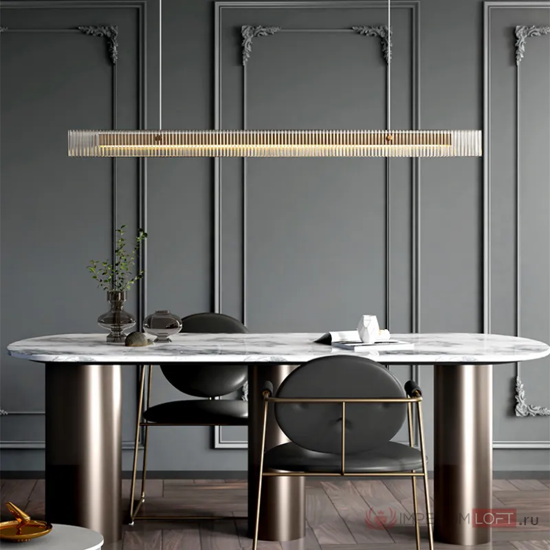Подвесной светильник CHIFFA L100 Brass от ImperiumLoft