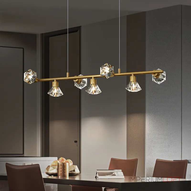 Подвесной светильник KENDRA L83 Brass Black от ImperiumLoft