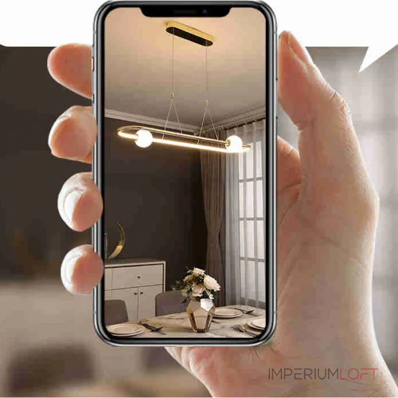 Подвесной светильник STORMS LONG Chrome