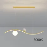 Подвесной светильник BABETTA WAVE Brass 3000К от ImperiumLoft