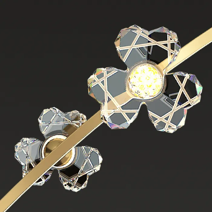 Подвесной светильник CAMILIA ARC L120 Brass от ImperiumLoft