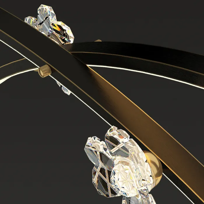 Подвесной светильник CAMILIA ARC L120 Brass от ImperiumLoft