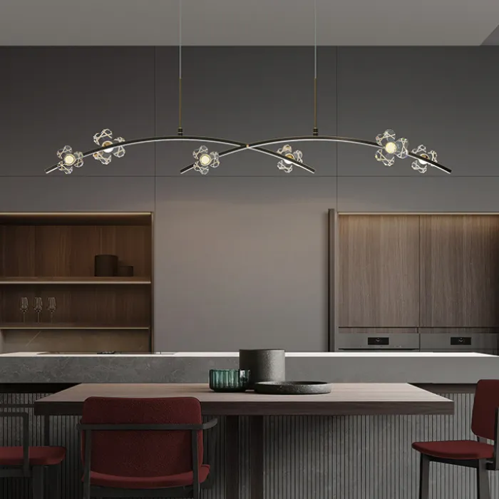 Подвесной светильник CAMILIA ARC L120 Brass от ImperiumLoft