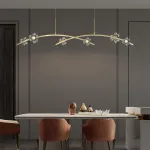 Подвесной светильник CAMILIA ARC L120 Brass от ImperiumLoft