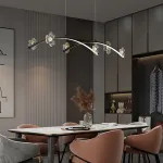 Подвесной светильник CAMILIA ARC L120 Brass от ImperiumLoft