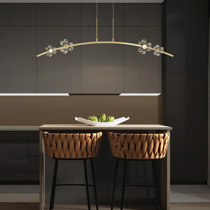 Подвесной светильник CAMILIA ARC L120 Brass от ImperiumLoft